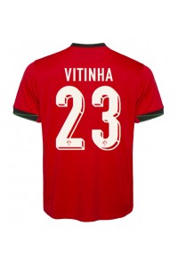 Portugal Vitinha #23 Voetbaltruitje Thuis tenue EK 2024 Korte Mouw